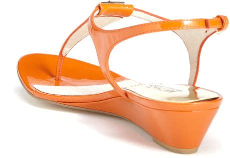 michael kors hamilton sandal tangerine